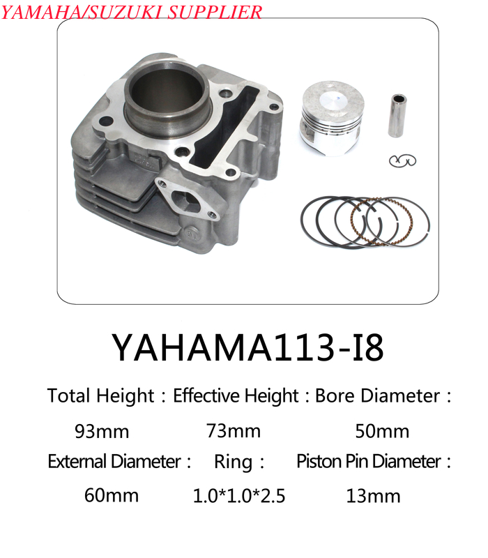 Origin Yamaha motorcycle cylinder kit I8 for Yamaha motorcycle engine