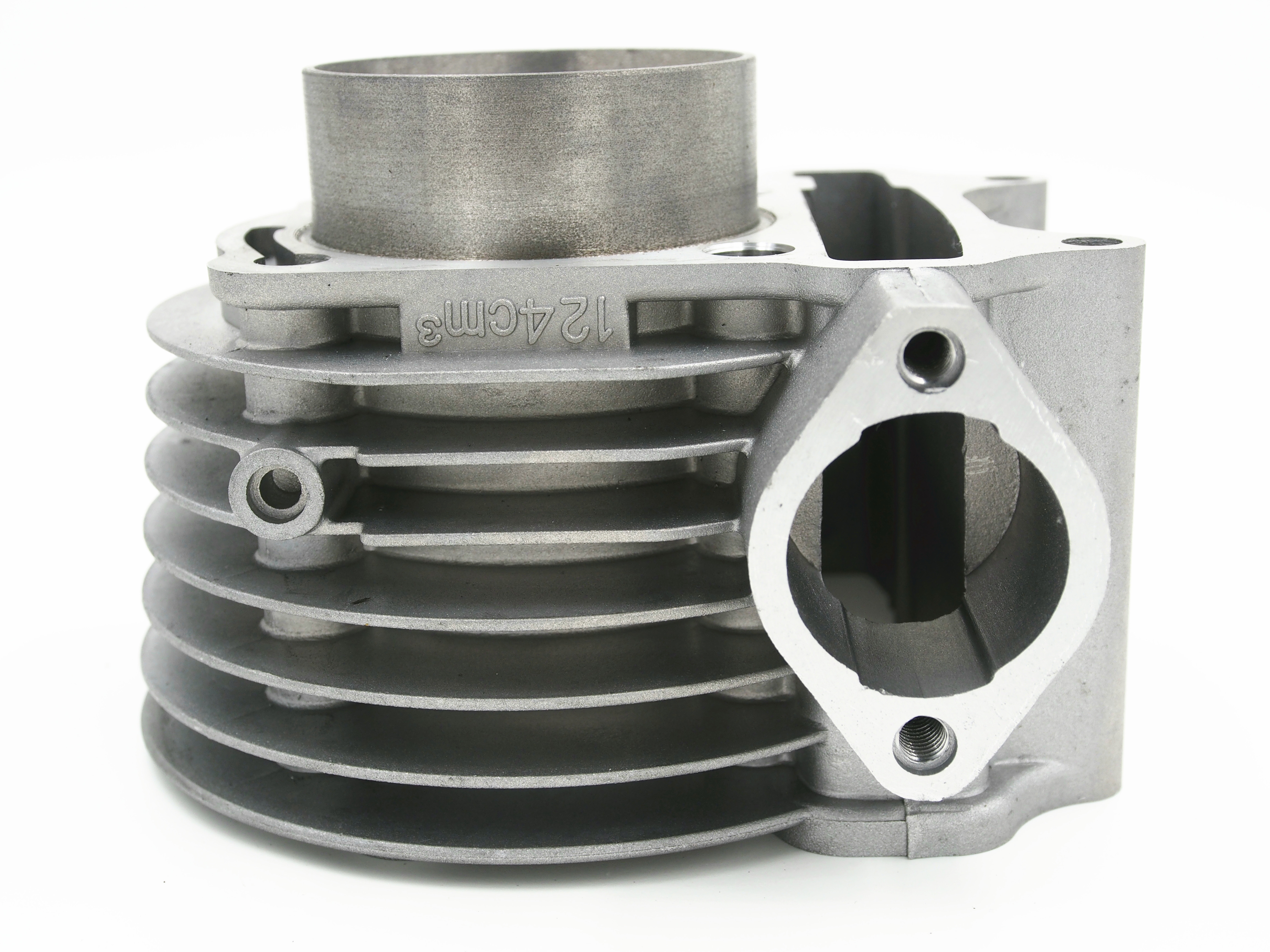 Black Honda Single Cylinder Engine Block , Aluminum Cylinder Block GY6-125