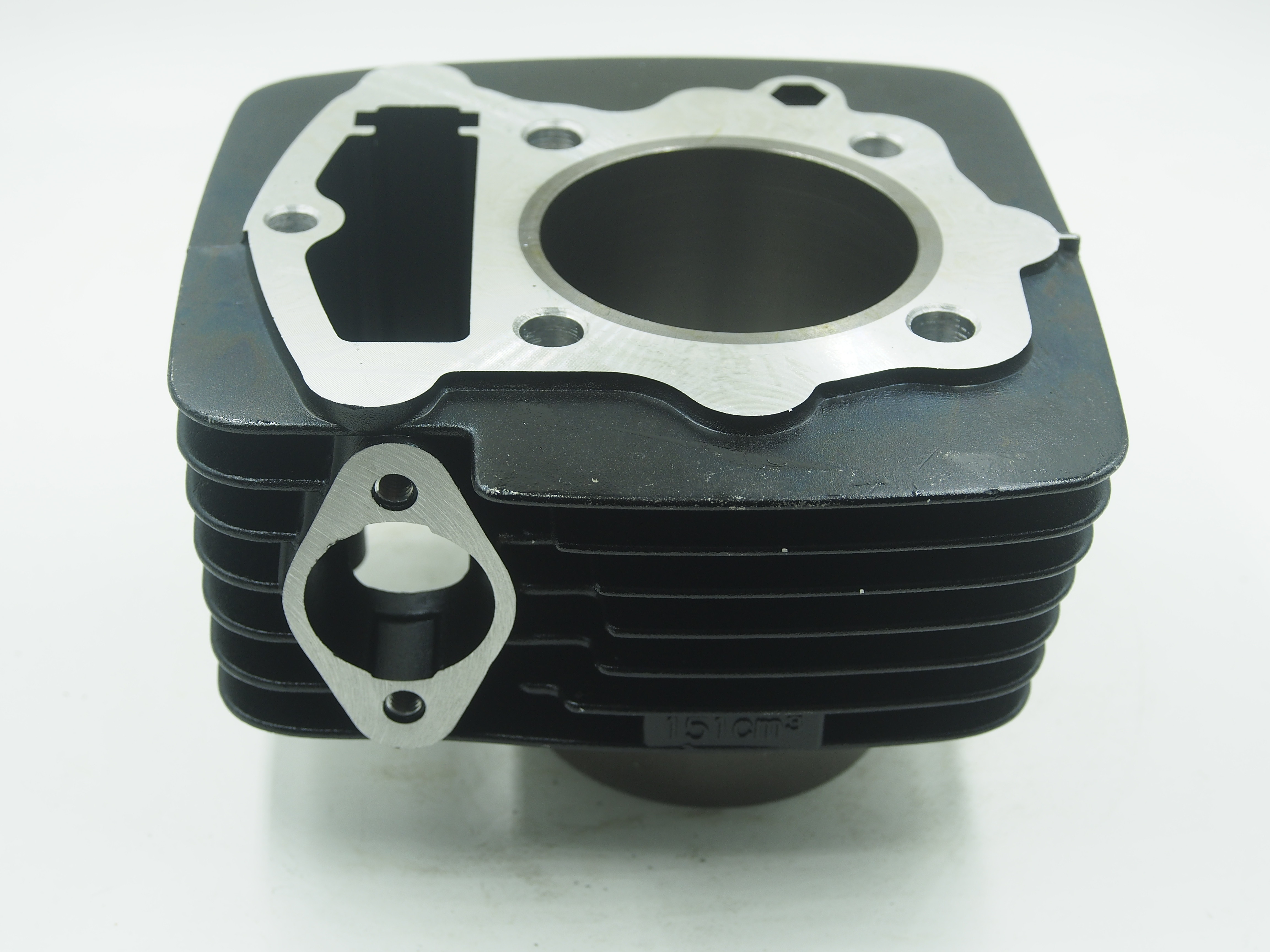 Black Honda Single Cylinder Engine Block Aluminum Alloy / Cast Iron Material